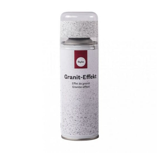 Rayher – TINTA SPRAY EFEITO GRANITO 'RAYHER' BRANCO 200ML