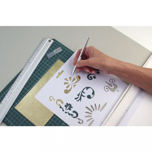 Caneta de corte e perfuração para cera