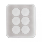 Rayher - Grânulos de molde de fundição de silicone 6 moldes: 16 mm ø