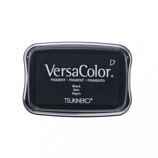Rayher 290017576 Carimbos Almofada de tinta pigmentada Versa Color Black